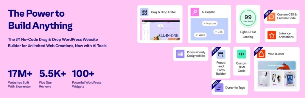 Elementor Visual Builder