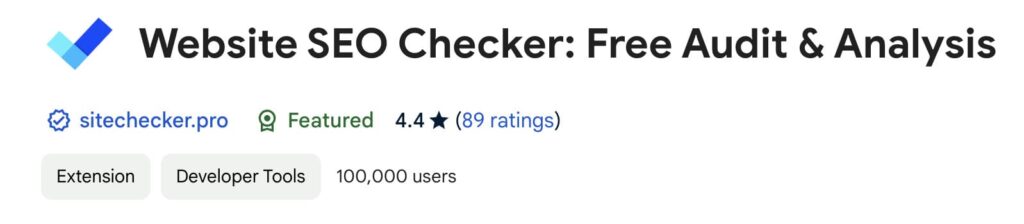 Website SEO Checker: Free Audit & Analysis