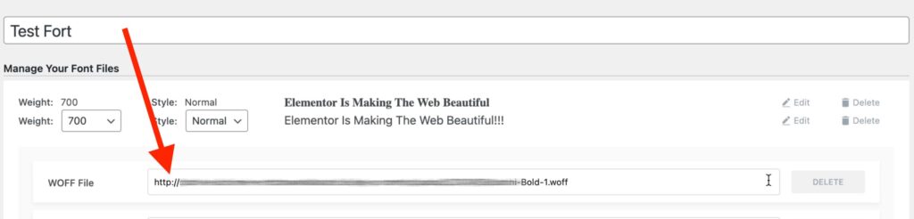 Elementor Custom Fonts Error: Mixed Content HTTPS Issue - Where error