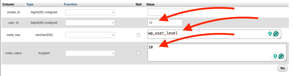 Add User Level