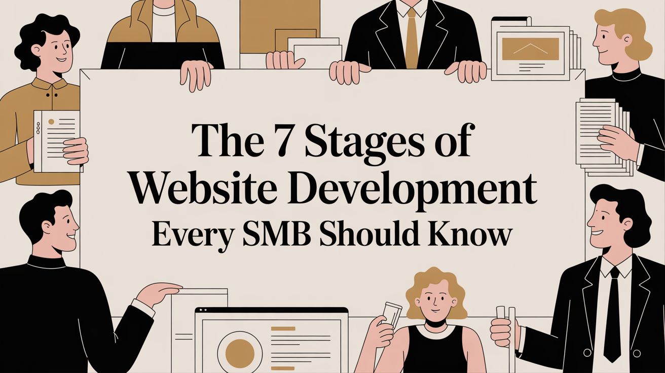 stages of website development development planning